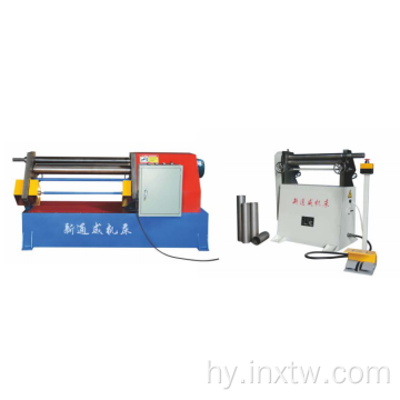 W11F-Mechanic 3-rollers Symmetric Plate Rolling Machine